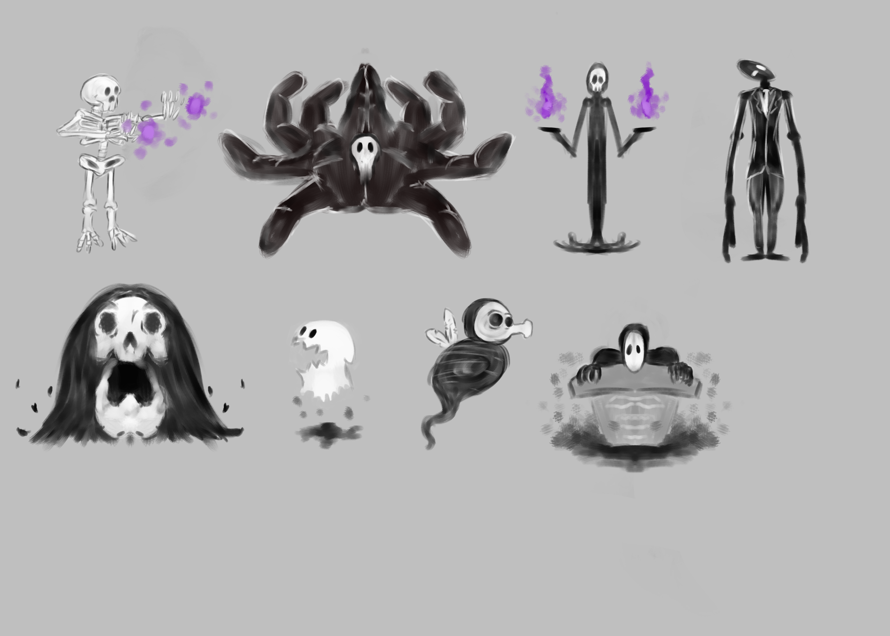 Sprite collection for shooter enemy type